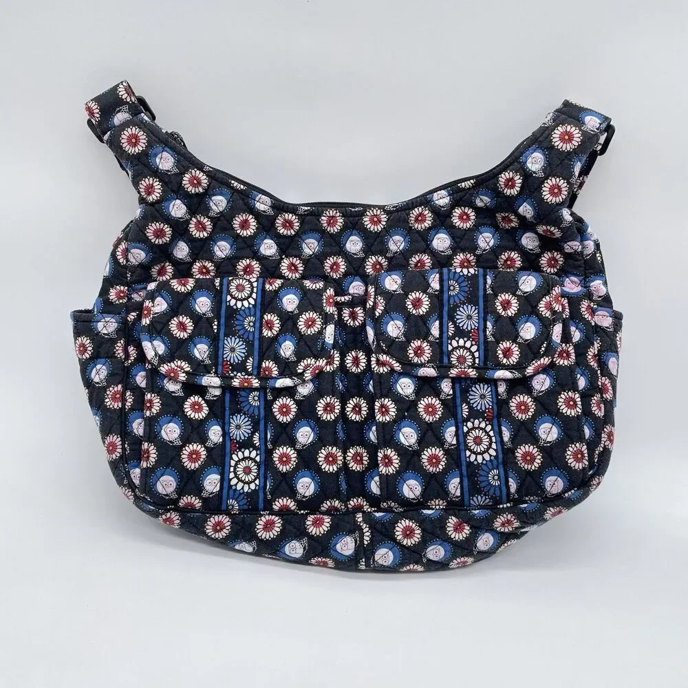 Vintage Vera Bradley Night Owl Lot of 4 Quilted Crossbody Shoulder Bags - Picture 6 of 9